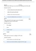 CYB 220 Quiz 4-2 Lab Implement the Cisco Adaptive Security Appliance Questions And Answers &lpar;2026&rpar;