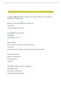 RMI 2302 Nyce Module 7 Exam Questions with Correct Answers&vert; New Update 