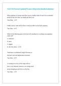 ASA 114 Newest Updated Exam with precise detailed solutions