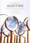 Auditing&colon; The Art and Science of Assurance Engagements Twelfth Canadian Edition Test Bank &ndash; Alvin A&period; Arens &bull; Latest Update 2026 Exam Prep &bull; GRADED A&plus;