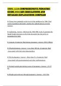 NMNC 1210 COMPREHENSIVE PEDIATRIC GUIDE 2026 KEY REGULATIONS AND DETAILED EXPLANATIONS COMPILED 