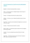 ASA 114 Catamaran New Vocab Exam with verified detailed solutions