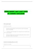 NURS 500 EXAM 1 STUDY GUIDE QUESTIONS AND CORRECT ANSWERS