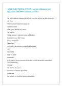 ABYC ELECTRICAL STUDY 1 -merge with master sets &lpar;Questions with 100- accurate answers&rpar;
