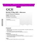 OCR 2025 May 2025 &ndash; A Level Classical Civilisation H408&sol;22 Imperial Image Combined Question Paper & Final Marking Scheme