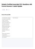 Nutanix Certified Associate 5&period;15- Questions with Correct Answers &vert; Latest Update