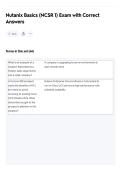 Nutanix Basics &lpar;NCSR 1&rpar; Exam with Correct Answers