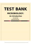 Test Bank for Microbiology&colon; An Introduction&comma; 13th Edition by Tortora&comma; Funke & Case &lpar;ISBN&colon; 9780138141915&rpar; &mdash; Complete Chapter Questions and Answers 2026