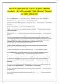 FRS-Full Exam with All Correct & 100&percnt; Verified Answers &vert;Actual Complete Exam &vert;Already Graded A&plus; &lpar;Just Released&rpar;