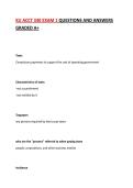KU ACCT 330 EXAM 1 QUESTIONS AND ANSWERS GRADED A&plus;