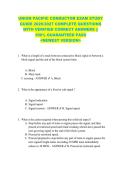 UNION PACIFIC CONDUCTOR EXAM STUDY  GUIDE 2026&sol;2027 COMPLETE QUESTIONS  WITH VERIFIED CORRECT ANSWERS &vert;&vert;  100&percnt; GUARANTEED PASS  <NEWEST VERSION> 