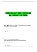 NSG 625 HEALTH HISTORY AND INTERVIEWING QUESTIONS AND CORRECT ANSWERS