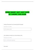 NSG 625 QUIZ 4 QUESTIONS AND CORRECT ANSWERS