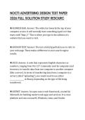 NOCTI ADVERTISING DESIGN TEST PAPER 2026 FULL SOLUTION STUDY RESOURC