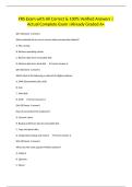 FRS Exam with All Correct & 100&percnt; Verified Answers &vert;Actual Complete Exam &vert;Already Graded A&plus;