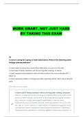 18 NURS 493 COGNITION AND SENSATION 180 QUESTIONS AND CORRECT ANSWERS