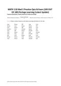 MATH 110 Mod 2 Practice Quiz & Exam &lpar;100 OUT OF 100&rpar; Portage Learning &lpar;Latest Update&rpar;