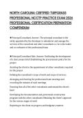 NORTH CAROLINA CERTIFIED TURFGRASS PROFESSIONAL NCCTP PRACTICE EXAM 2026 PROFESSIONAL CERTIFICATION PREPARATION COMPENDIUM
