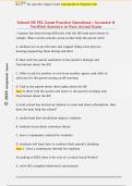 School SW PEL Exam Practice Questions &vert; Accurate &  Verified Answers to Pass Actual Exam