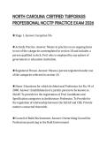 NORTH CAROLINA CERTIFIED TURFGRASS PROFESSIONAL NCCTP PRACTICE EXAM 2026