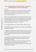 PEL 238 Exam Study Guide Questions &vert; Accurate &  Verified Answers to Pass Actual Exam 