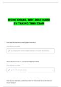 WGU D313 ANATOMY AND PHYSIOLOGY 2 RESPIRATORY SYSTEM PRACTICE TEST QUESTIONS AND CORRECT ANSWERS