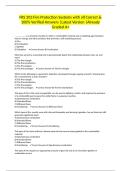 FRS 203 Fire Protection Systems with all Correct & 100&percnt; Verified Answers &vert;Latest Version &vert;Already Graded A&plus;