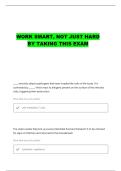 WGU D313 ANATOMY & PHYSIOLOGY 2 PRACTICE TEST QUESTIONS AND CORRECT ANSWERS