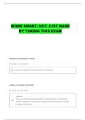 D313 OA REVIEW QUESTIONS AND CORRECT ANSWERS