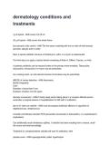 NR 507 Week 8 Edapt &vert; Dermatological Conditions &vert; Chamberlain &lpar;PDF&rpar;Latest Edition &lpar;2026&sol;2027&rpar; with Verified Answers &lpar;complete bundle&rpar;