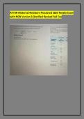 ATI RN Maternal Newborn Proctored 2023 Retake Exam with NGN Version 3 &lpar;Verified Revised Full Exam&rpar;