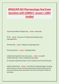 NR 565 Week 1 to Week 8Quiz Questions And Answers Latest Update 2026