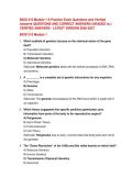 BIOD 210&colon; Genetics &vert; Modules 1-6 Complete Practice Exam Bundle Questions & Correct Answers &lpar;Graded A&plus;&rpar; &vert; Verified Answers &vert; Latest Version 2026-2027