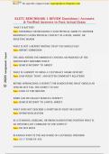 KLETC BENCHMARK 1 REVIEW Questions &vert; Accurate  & Verified Answers to Pass Actual Exam