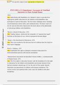 FTCE ESE k-12 Questions &vert; Accurate & Verified  Answers to Pass Actual Exam