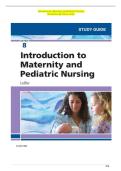 TESTBANK FOR Introduction to Maternity and Pediatric Nursing &lpar;8th Edition&rpar;