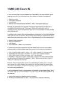 NURS 326 Exam &num;2NEWEST 2026&sol;2027 ACTUAL EXAM COMPLETE QUESTIONS AND CORRECT DETAILED ANSWERS &lpar;VERIFIED ANSWERS&rpar; &vert;ALREADY GRADED A&plus;&vert;&vert;BRAND NEW&excl;&excl;