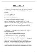 ASE T3 EXAM QUESTIONS AND ANSWERS 2026