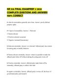 NR 326 FINAL EXAMPREP 2 2026 COMPLETE QUESTIONS AND ANSWERS 100&percnt; CORRECT