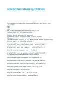 SOM BOARD STUDY QUESTIONS