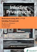 Inleiding Privaatrecht 16 editie 2025 - HST 1 tm 15 - Adriaansen &sol; 9789001038465 &sol; 