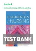 Test Bank for Fundamentals of Nursing 11th Edition by Potter & Perry &ndash; Complete Study Guide with Questions and Answers for All Chapters
