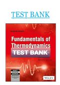 Test Bank & Solution Manual for Fundamentals of Thermodynamics 7th Edition by Claus Borgnakke & Richard E&period; Sonntag &ndash; Complete Instructor Questions and Step-by-Step Chapter Solutions