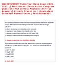 HESI OB&sol;MATERNITY Practice Test Bank Exam 2026 2027 &vert; Most Recent Exam Actual Complete  Questions And Correct Answers &lpar;Verified  Answers&rpar; Already Graded A&plus; &vert; Guaranteed  Success&excl;&excl; Newest Exam &vert; Just Released&excl;&excl; 