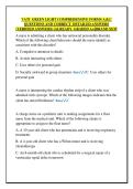 VATI GREEN LIGHT COMPREHENSIVE FORMS A&comma;B&comma;C  QUESTIONS AND CORRECT DETAILED ANSWERS  &lpar;VERIFIED ANSWERS&rpar; &vert;ALREADY GRADED A&plus;&vert;&vert;BRAND NEW