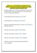 VIRTUAL ATI - FUNDAMENTALS QUESTIONS AND  CORRECT DETAILED ANSWERS &lpar;VERIFIED ANSWERS&rpar;  &vert;ALREADY GRADED A&plus;&vert;&vert;BRAND NEW