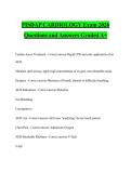 FISDAP CARDIOLOGY Exam 2026 Questions and Answers Graded A&plus;