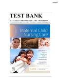 Test Bank For Maternal Child Nursing Care&comma; 7th Edition by Shannon E&period; Perry&comma; Marilyn J&period; Hockenberry&comma; Mary Catherine Cashion&vert;  All Chapters 1-50&vert; Latest Edition&period;