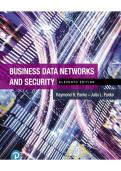 Testbank and instructor manuals for business data networks and security 11th edition by raymond