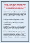 COMSAE 111 Exam &vert;&vert;Verified Exam&excl;&excl;&vert;&vert; Most Recent  Exam Actual Complete Real Exam Questions And  Correct Answers &lpar;Verified Answers&rpar; Already Graded  A&plus; &vert; Guaranteed Success&excl;&excl; Newest Exam&excl;&excl;&excl;